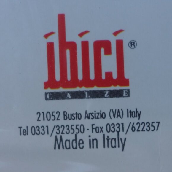 ibici calze Cherie Silky 20 den BLU Size 3 Made in Italy Panty Hose - Picture 11 of 13